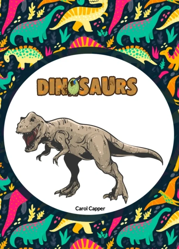 Dinosaurs Coloring Pages cover