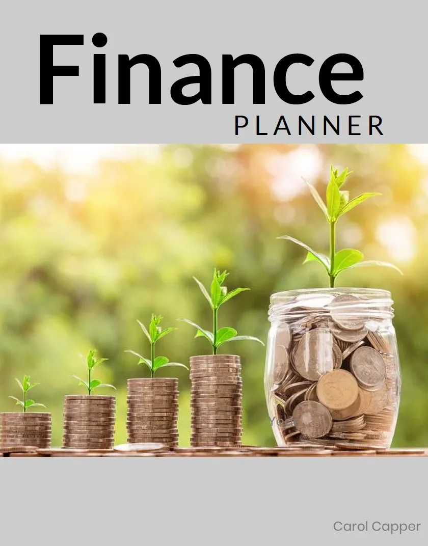 Finance planner cover