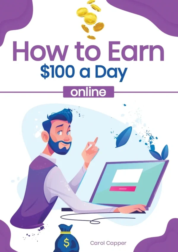 How to make $100 a day online cover