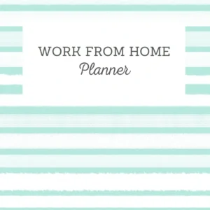 Work From Home Planner cover